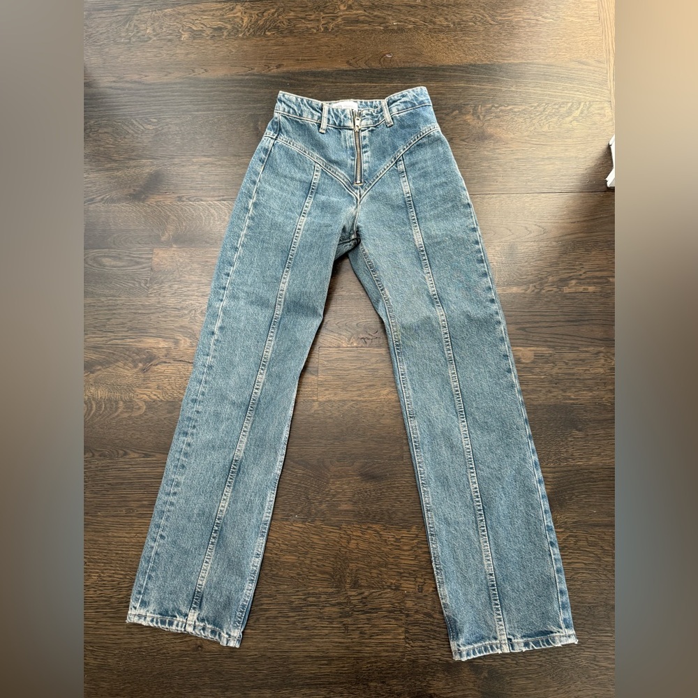 Zara high rise jeans size 2